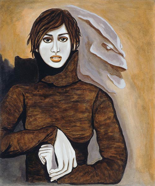 Dreamchasers, 2000 (indian ink and ink on paper)  von Stevie  Taylor