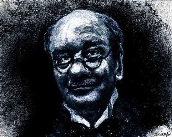 Old Man Revisited (pastel and charcoal on paper)  von Stevie  Taylor