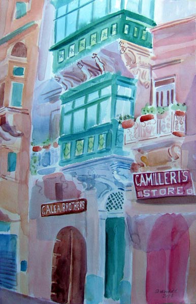 Valletta, Malta von Mary Stubberfield