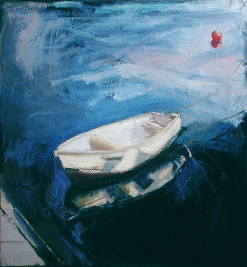 Boat and Buoy, 2003 (oil on canvas)  von Sue  Jamieson