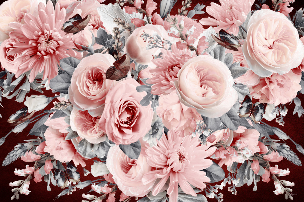 Morning Blooms Chinoiserie von Sue Skellern