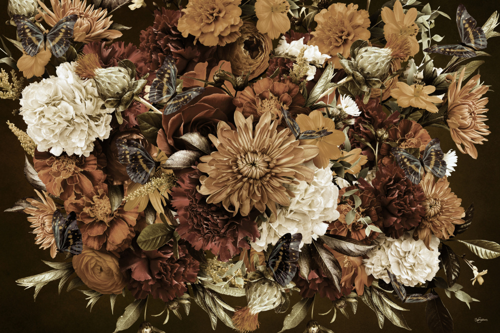 Sunset Sunrise Sepia von Sue Skellern