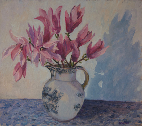 Pink magnolias von Sue Wales