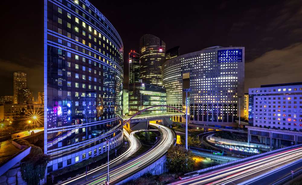 Night traffic von Sus Bogaerts