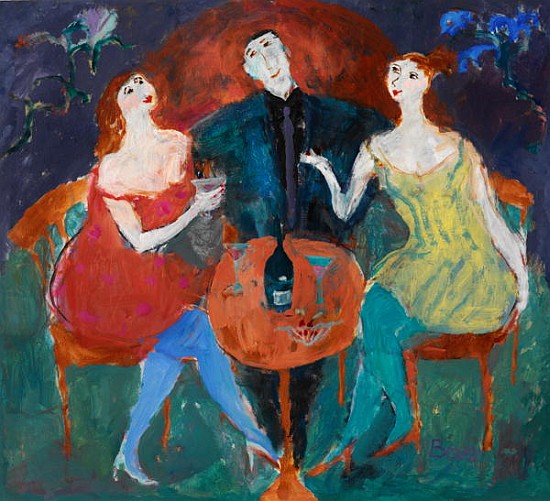 Ladies'' Man, 2004 (oil on board)  von Susan  Bower