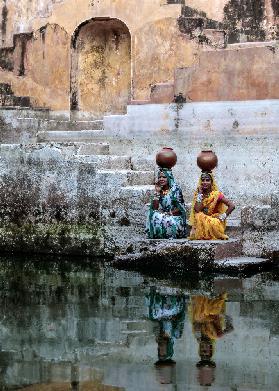 Stepwell Reflexionen