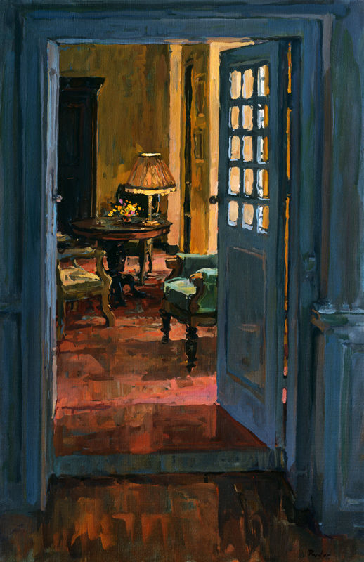 Early Evening, Burgundy von Susan  Ryder