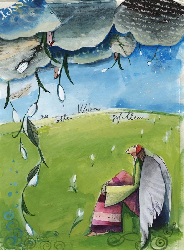 Aus allen Wolken gefallen von Svetlana Tiukkel