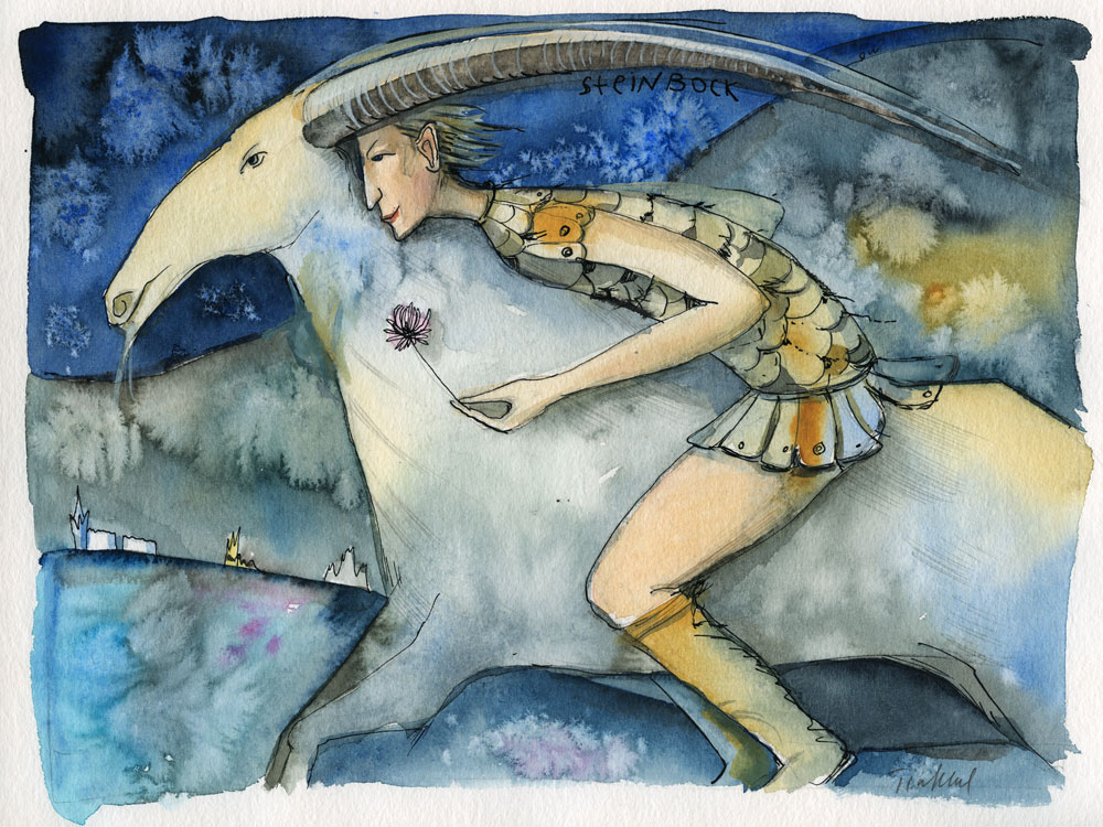 Steinbock von Svetlana Tiukkel