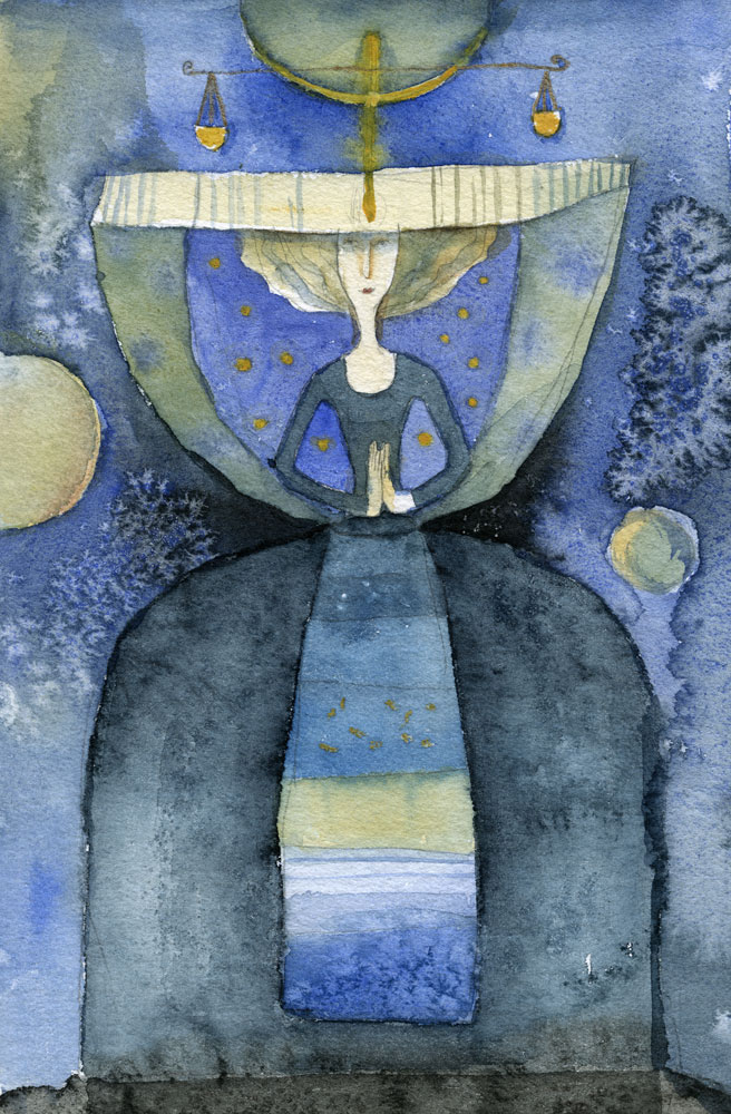 Waage von Svetlana Tiukkel