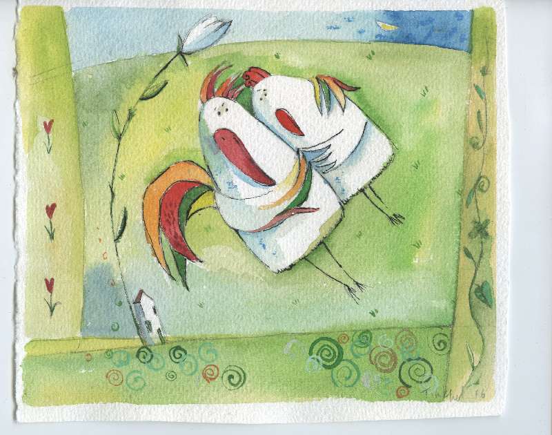 Immer zusammen von Svetlana Tiukkel