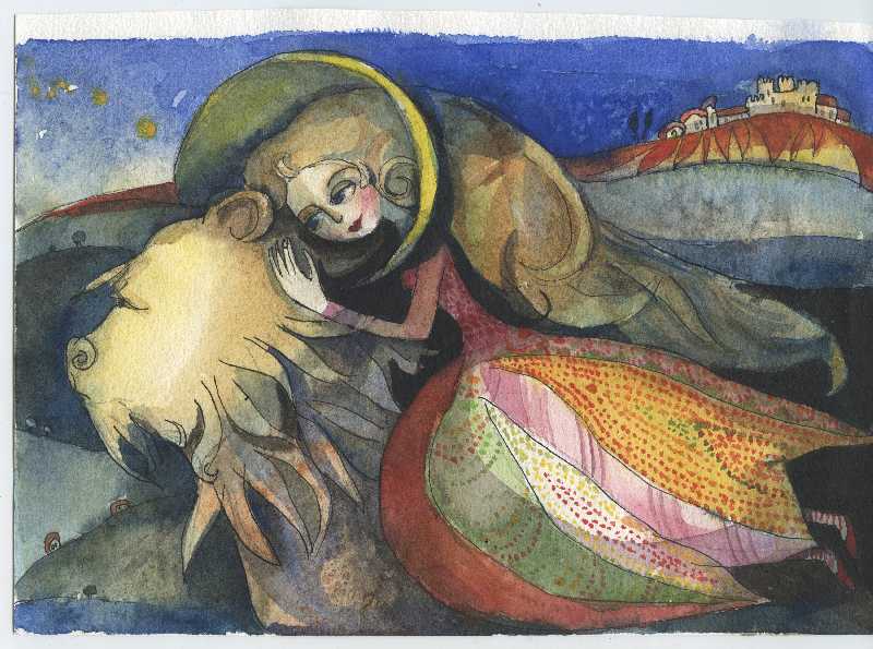 Löwe von Svetlana Tiukkel