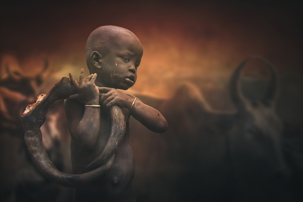 Child Mursi von Svetlin Yosifov