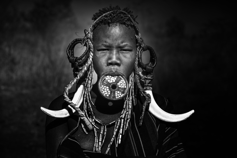 Mursi teen Ethiopia von Svetlin Yosifov