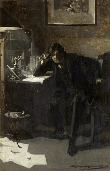 Portrait of Sir John Martin Harvey von Sydney C Lucas