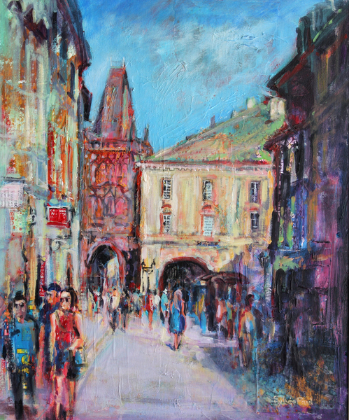 Sunny Side, Prague von Sylvia  Paul