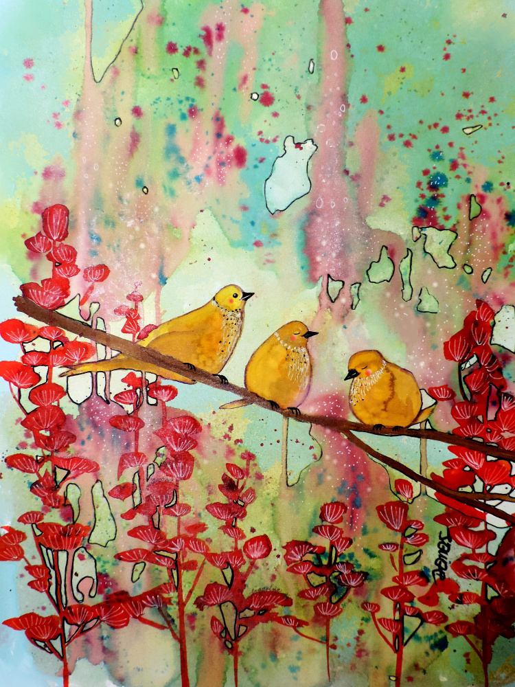 A Lunisson (3x4) von Sylvie Demers