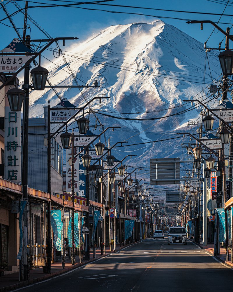 Road To Fuji von Takeshi Mitamura
