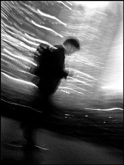 Drifting in the town