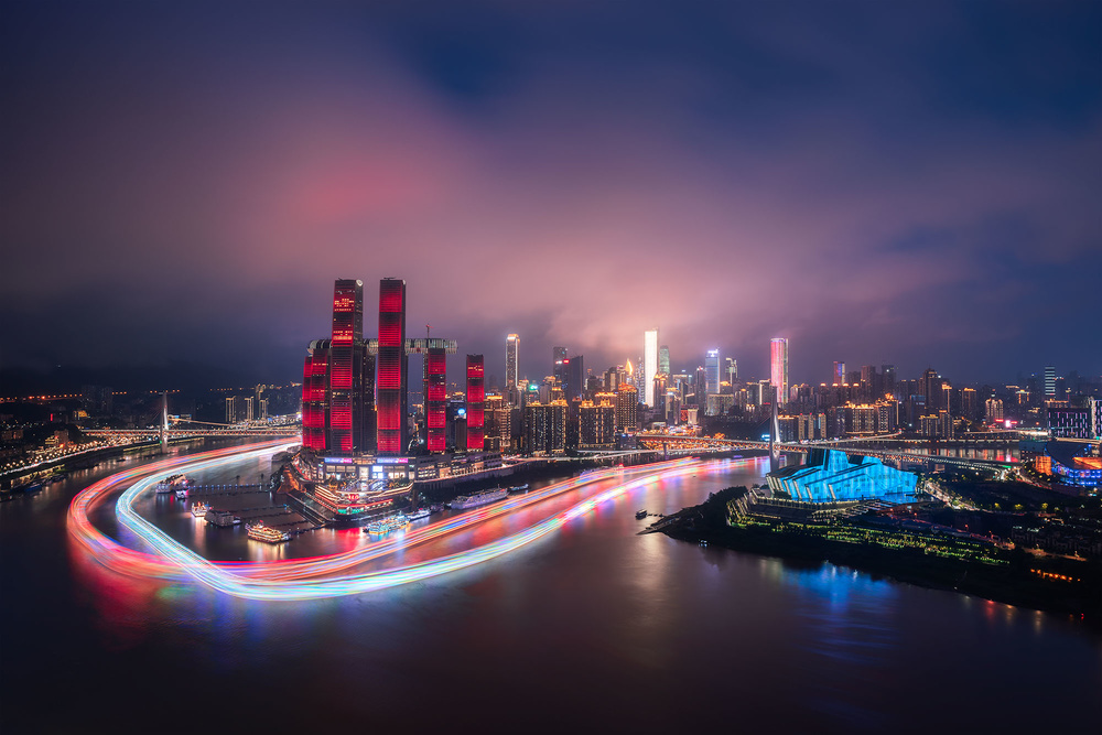 Ship track von Tan Zhiwei