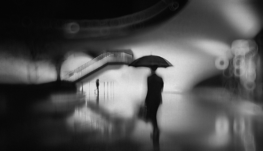 Night street von Teruhiko Tsuchida