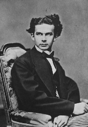 Porträt von Ludwig II. von Bayern (1845-1886)