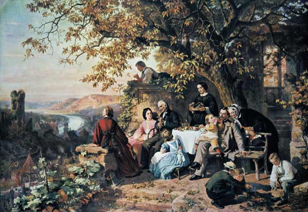 Familie Justus Liebig von Th. Schüz