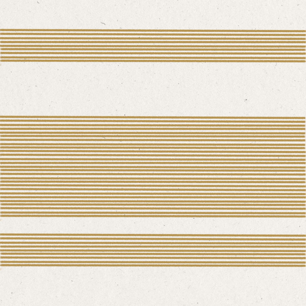 Simple Yellow Lines Pattern von THE MIUUS STUDIO