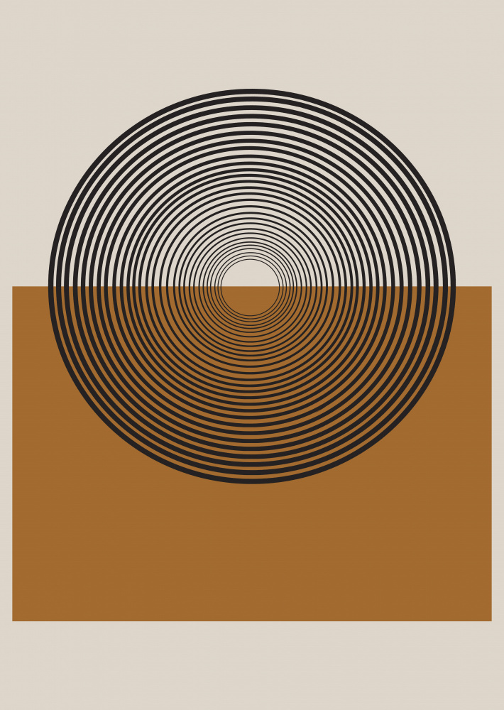 Retro Landscape von THE MIUUS STUDIO