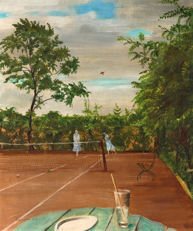 Winter bei Wittlaer von Theo Champion