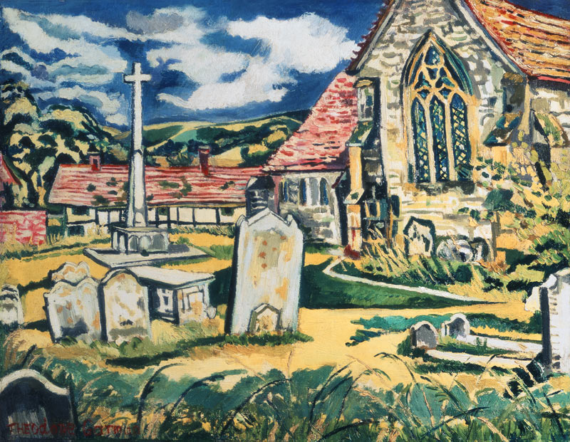 South Harting Church von Theo Garman