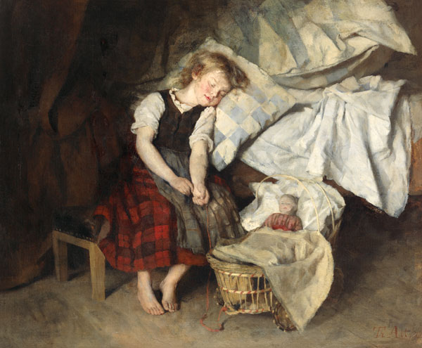 Siebenschläfer von Theodor Alt