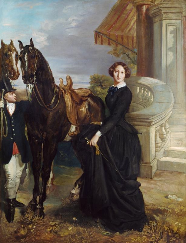 Portrait de la comtesse de Ranchicourt von Théodore Chassériau