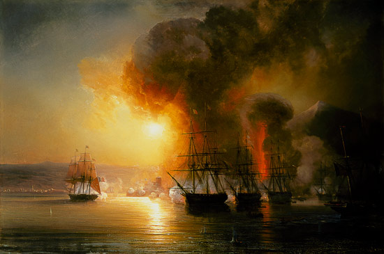 Capture of the Fort of Saint-Jean-d'Ulloa on 23rd November 1838 von Théodore Gudin