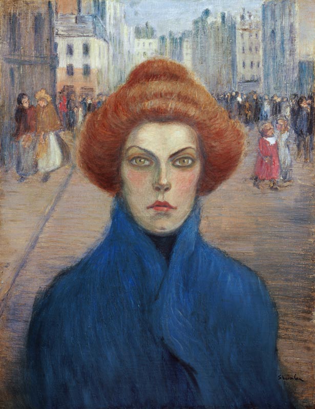 La rentrée du soir von Théophile-Alexandre Steinlen