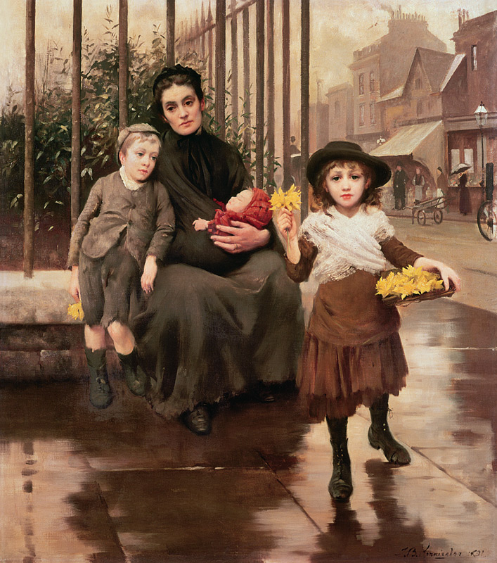 The Pinch of Poverty von Thomas Benjamin Kennington