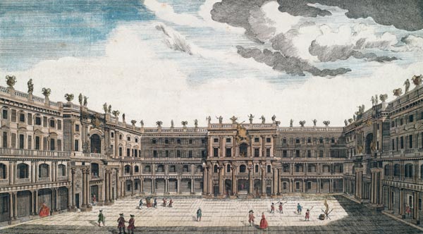 Berlin, Stadtschloß, Schlüterhof von Thomas Bowles