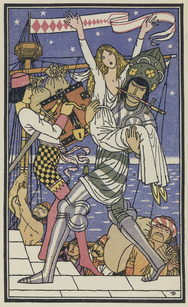 Illustration for The Decameron of Boccaccio von Thomas Derrick