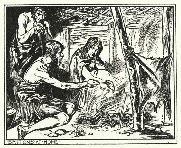 Britons at home von Thomas Heath Robinson