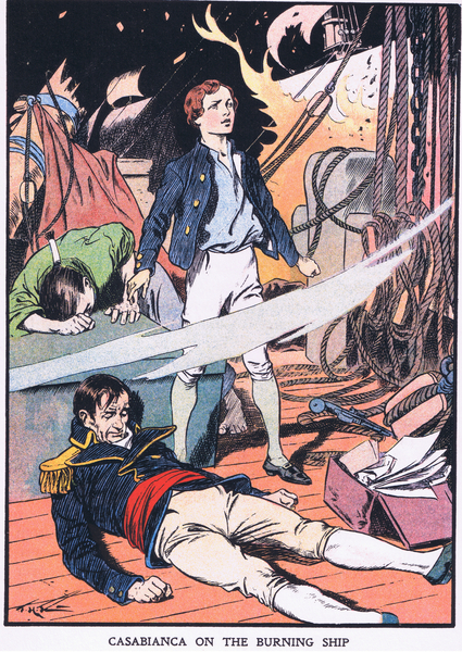 Casabianca von Thomas Heath Robinson