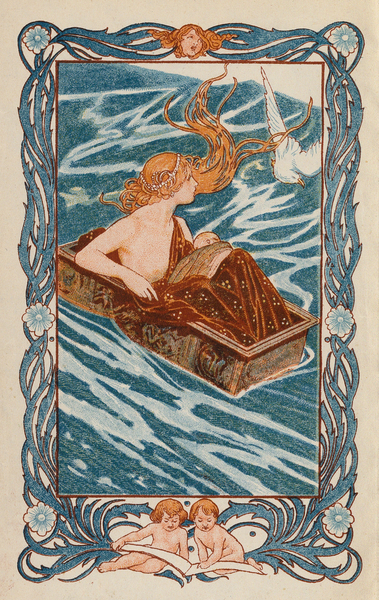 Danae and Perseus von Thomas Heath Robinson