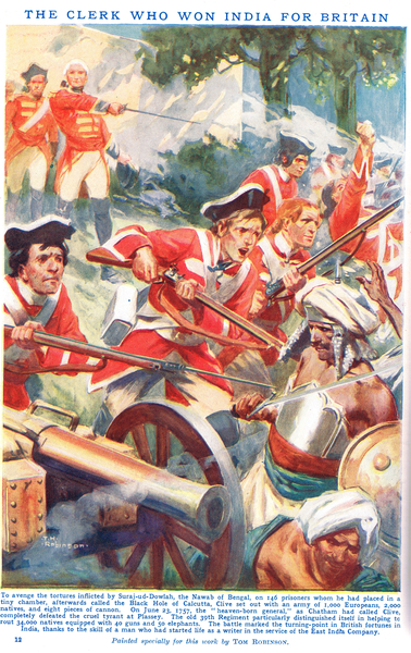 The Clerk who won India for Britain von Thomas Heath Robinson