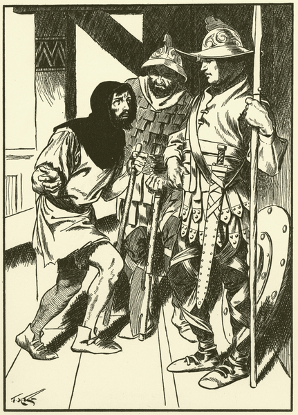 The Charcoal Burner at the Palace von Thomas Heath Robinson