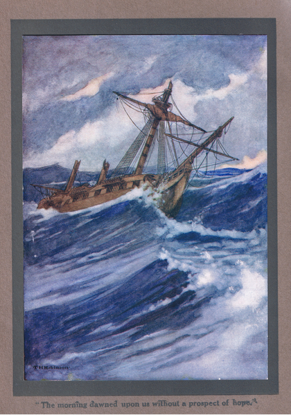 The morning dawned upon us without a prospect of hope von Thomas Heath Robinson