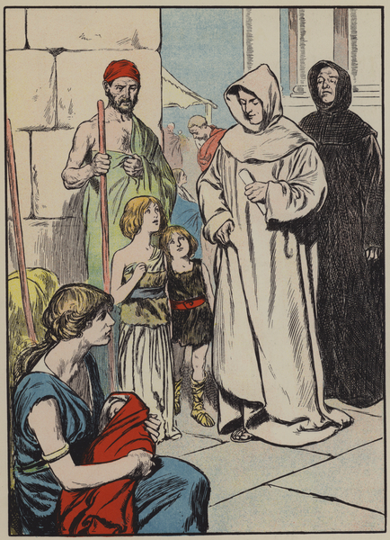 The English Prisoners at Rome von Thomas Heath Robinson