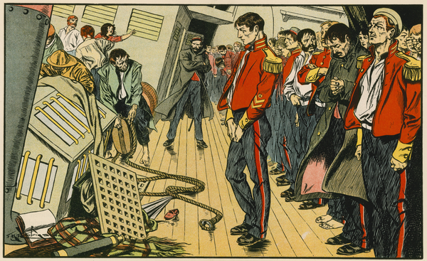 The Heroes of the Birkenhead von Thomas Heath Robinson