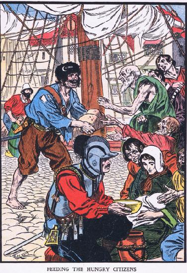 Feeding the hungry citizens