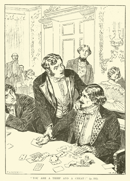 You are a thief and a cheat! von Thomas Heath Robinson