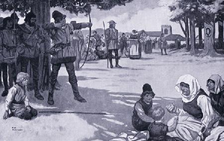 An archery meeting in fifteenth century , 1920s