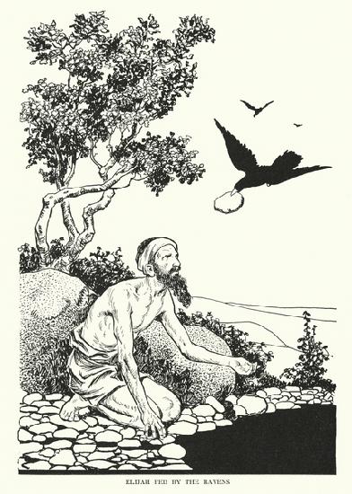 Elijah Fed by the Ravens